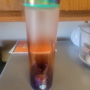 Starbucks glass tumbler
